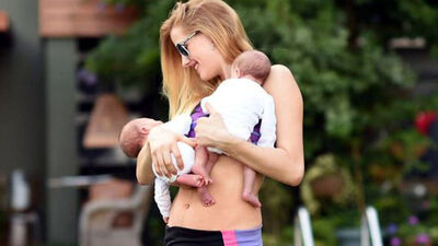 Doğum kilolarını nasıl verdi?