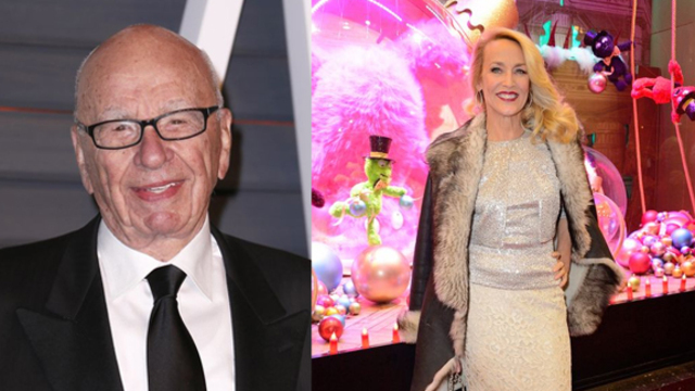 Yılın aşk bombası: Murdoch ve Jerry Hall