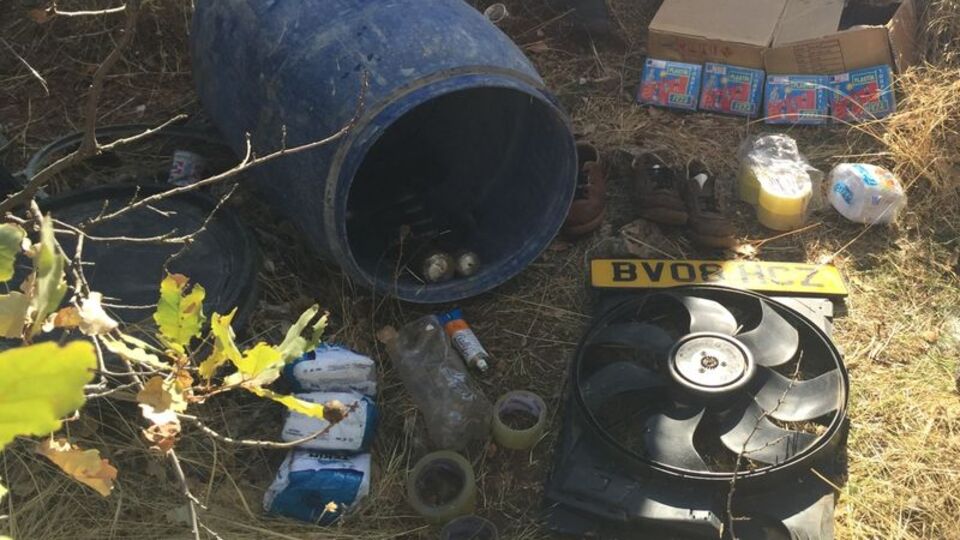 PKK'nın sözde mezarlığından bakın neler çıktı!