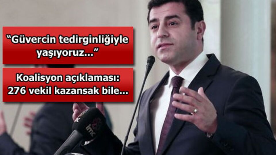 Demirtaş'tan "Dehak" benzetmesi