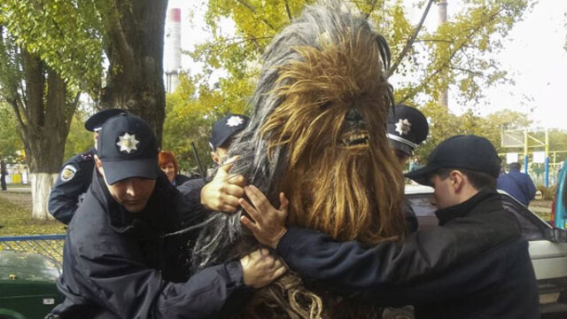'Darth Vader'ın şoförü tutuklandı