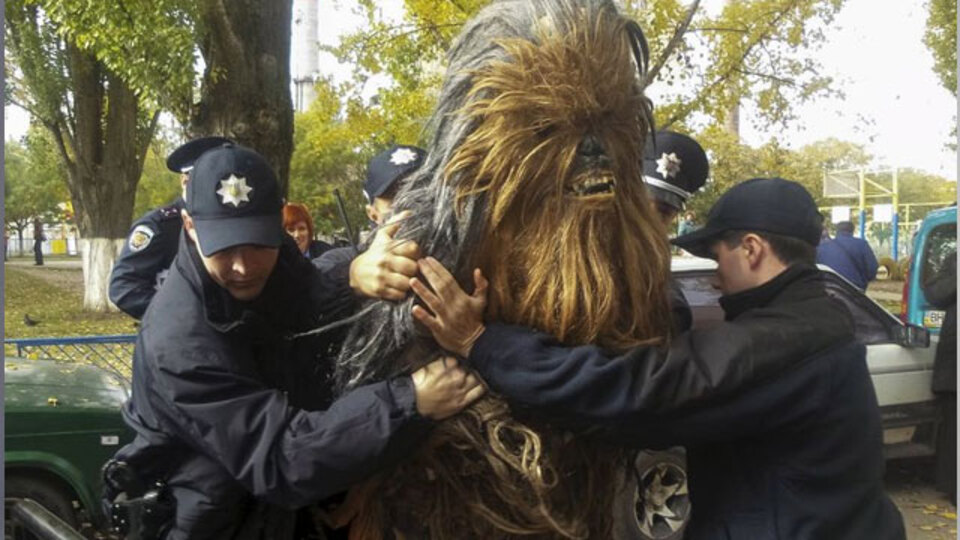 'Darth Vader'ın şoförü tutuklandı