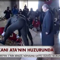 Devlet erkanı Anıtkabir'i ziyaret etti