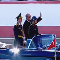 Ankara'da tanksız, sivil bayram