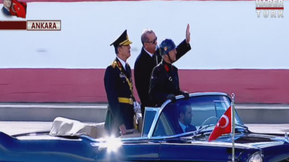 Ankara'da tanksız, sivil bayram