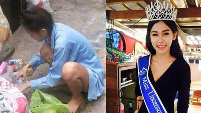 Çöp topluyordu, kraliçe oldu!