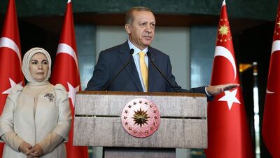 Külliye'de sivil resepsiyon