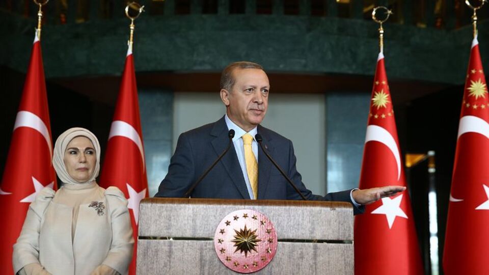 Külliye'de sivil resepsiyon