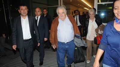 Dünyanın en yoksul başkanı İstanbul'a böyle geldi