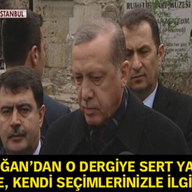 O dergiye sert yanıt: Size ne, kendi seçimlerinizle ilgilenin
