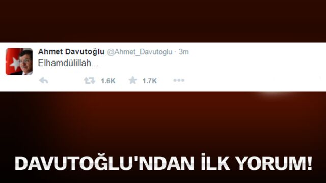 "Elhamdüllillah"