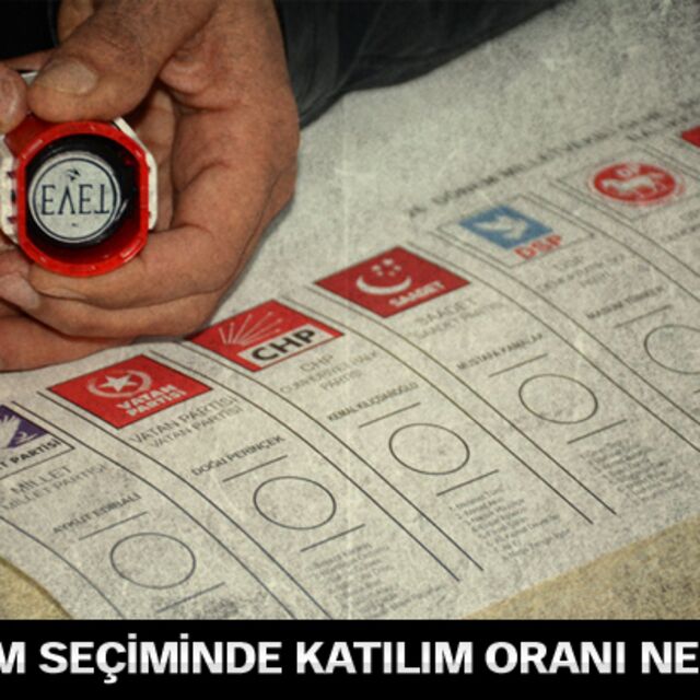 Katılım oranı ne oldu?