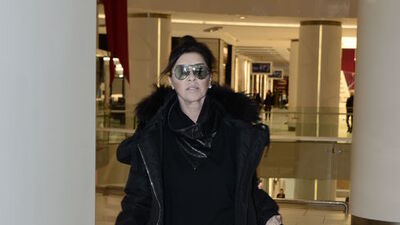 Markete giderken bile şık