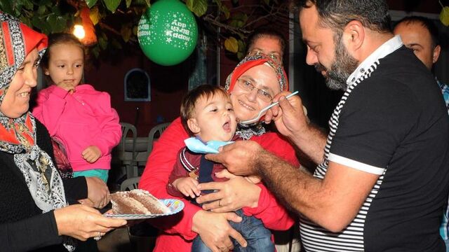 Poyraz bebek 1 yaşında