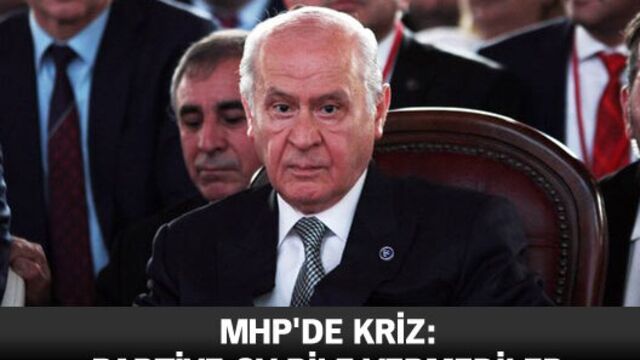 MHP'de kriz: Partiye oy bile vermediler