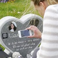 Mezar taşlarında barkod!