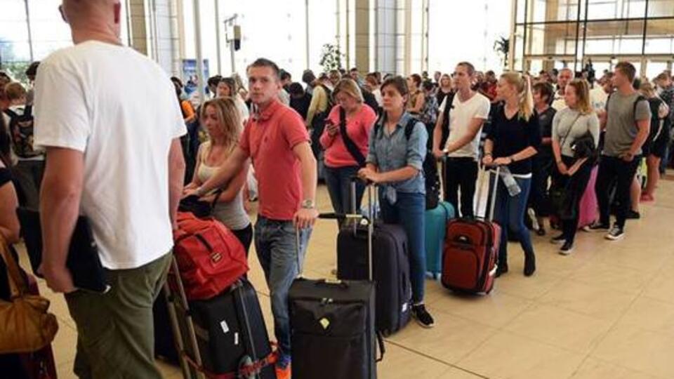 20 bin turist mahsur kaldı!