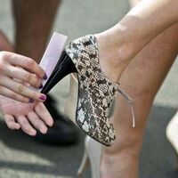 Topuğu seven dikenine katlanır!