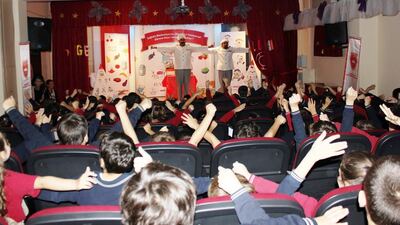 Sağlıklı yaşama oyunla adım atıyorlar!