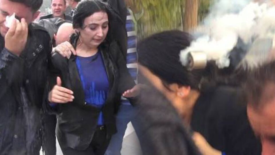 Silvan'da HDP'lilere müdahale, Yüksekdağ da gazdan etkilendi