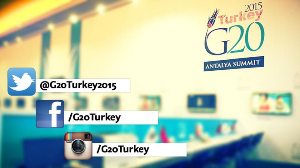 G20 Zirvesi için sosyal medya hesapları hazır