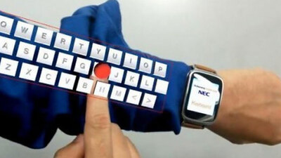 Kola sanal klavye geliyor!