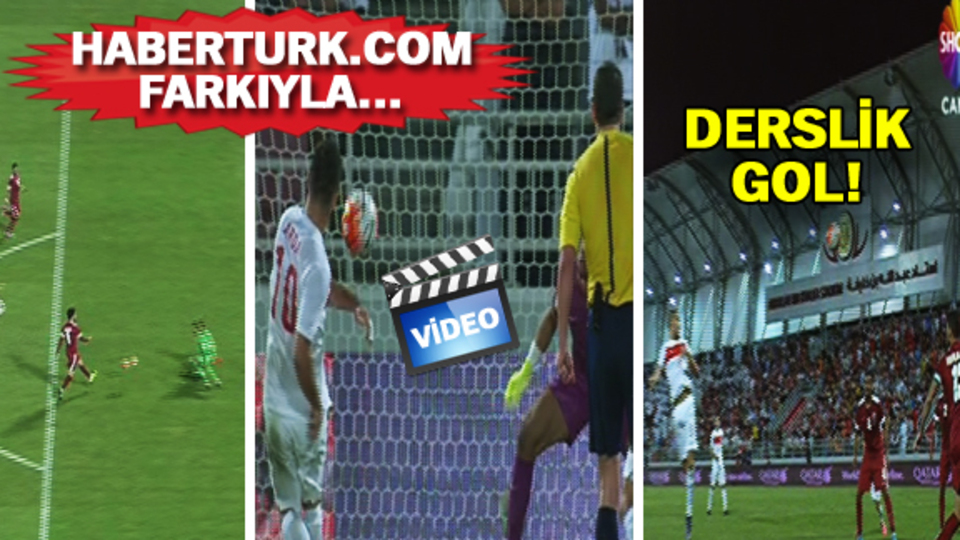 Katar - Türkiye maçının golleri...