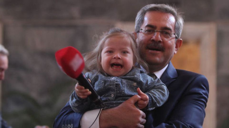 Meclis'e bir 'Melek' geldi