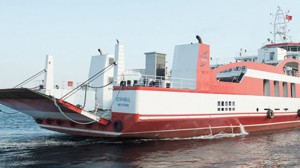 İDO'dan Ambarlı-Topçular Ro-Ro seferi