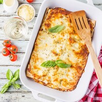 Kıymalı mantarlı lazanya