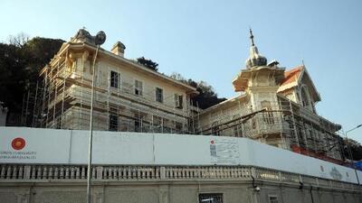 Huber Köşkü yenileniyor