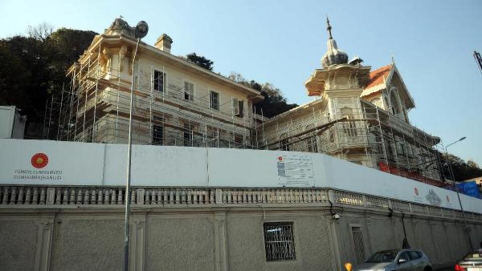 Huber Köşkü yenileniyor