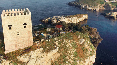 Sünger Bob'a benzetilen Şile Kalesi'ne büyük ilgi