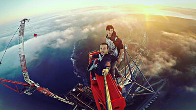 3. köprüde selfie çektiler