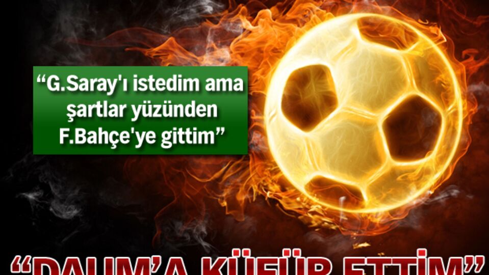 "Daum'a küfür ettim"