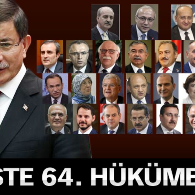 İşte 64. Hükümet!