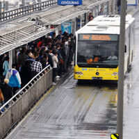 Metrobüste bu görüntünün nedeni...