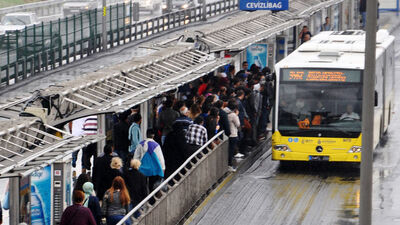 Metrobüste bu görüntünün nedeni...