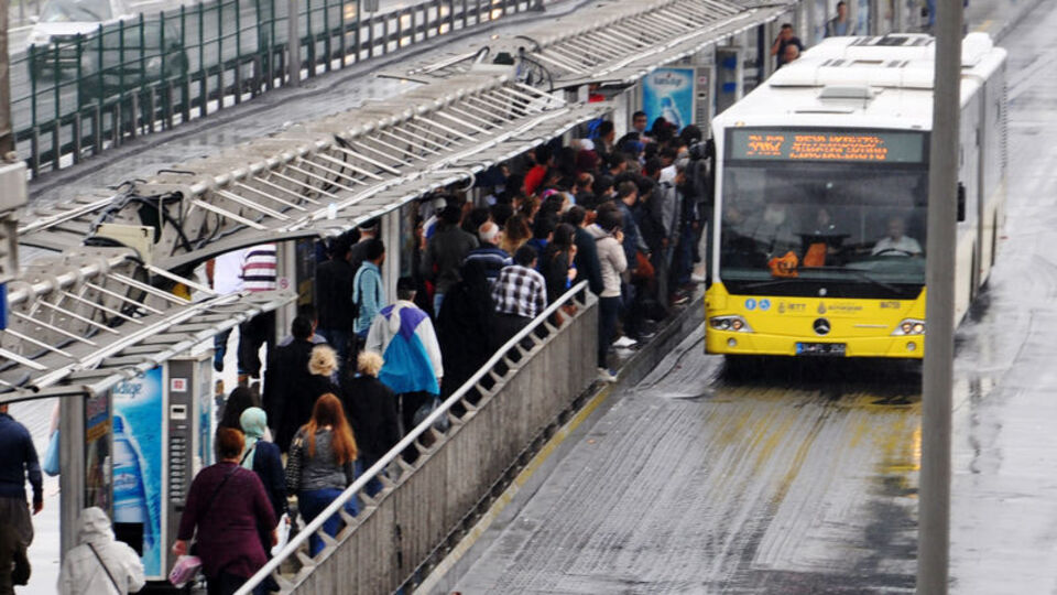 Metrobüste bu görüntünün nedeni...