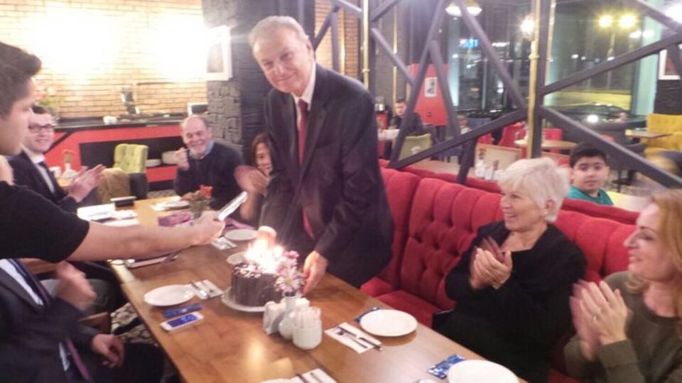 75'inci yaşını Sakarya'da kutladı