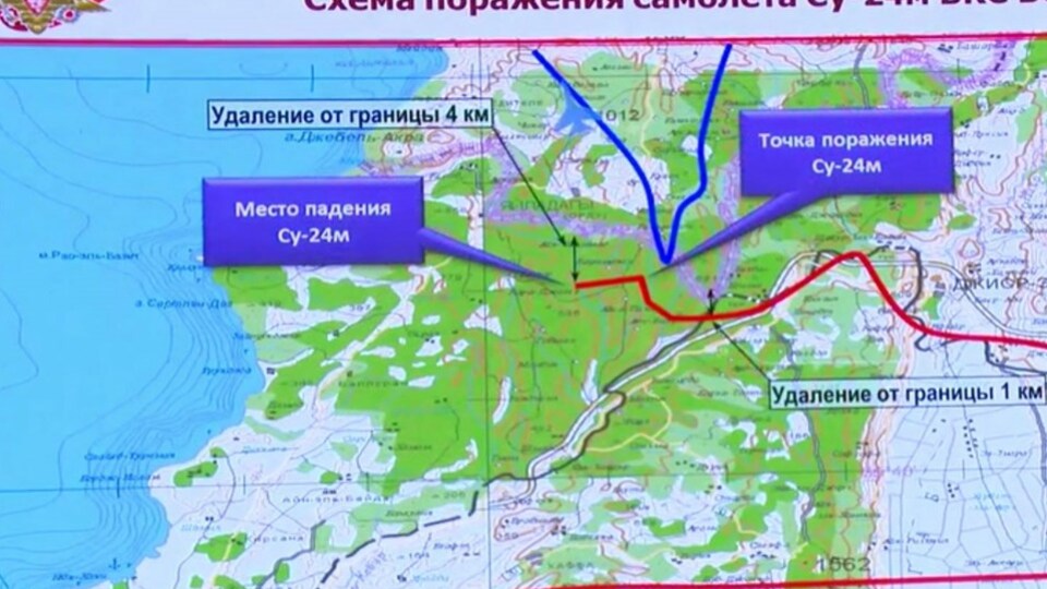 Bu da Rusya'nın uçak rotası