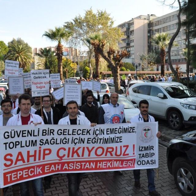 İzmir'de iş bıraktılar!
