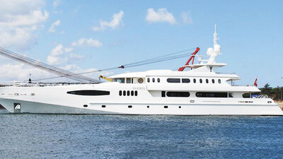 Türkiye'nin en büyük yatına milyon Euro'luk dava!