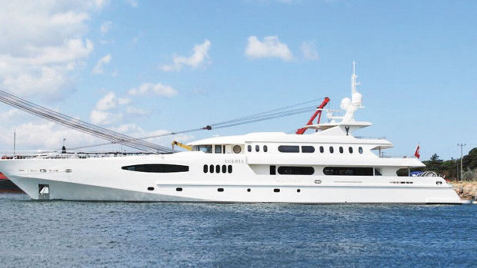 Türkiye'nin en büyük yatına milyon Euro'luk dava!