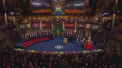 Aziz Sancar ödülünü aldı!