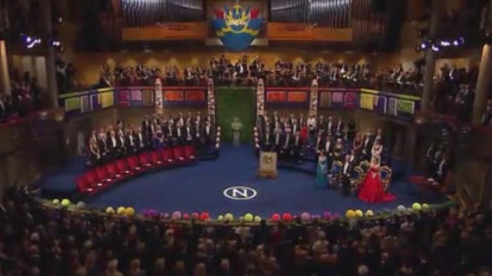 Aziz Sancar ödülünü aldı!