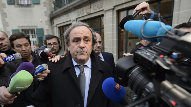 "Platini'nin arkasındayız"