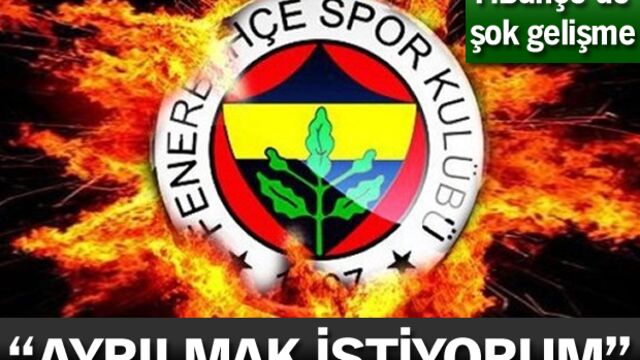 "Ayrılmak istiyorum"