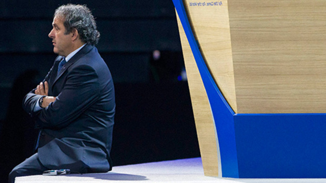 Platini savunmaya katılmadı!