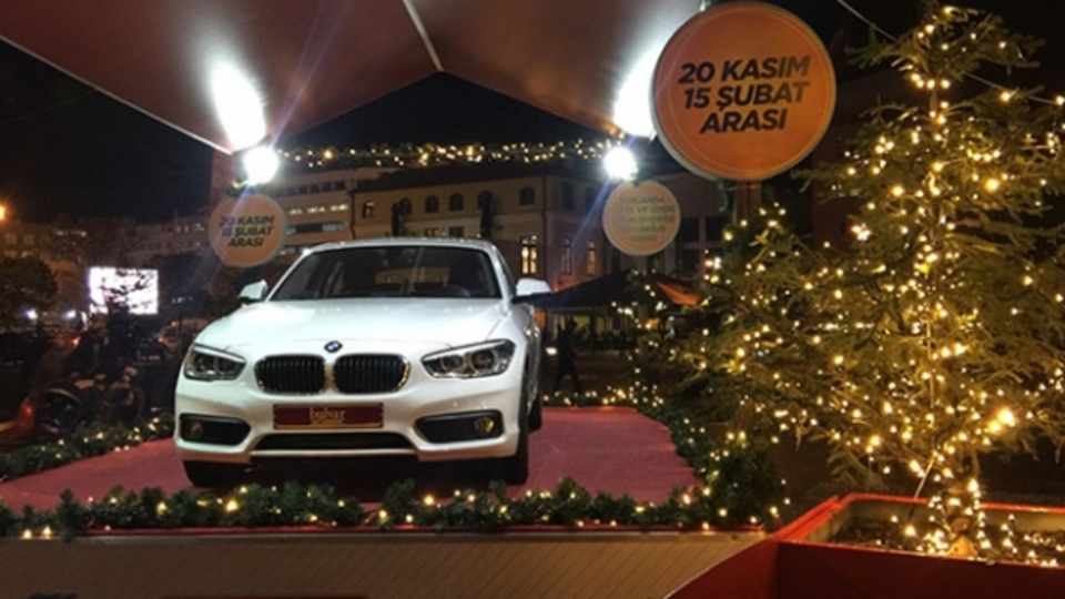 AVM'lerde yılbaşı çekilişleri cazip hediyeler sunuyor